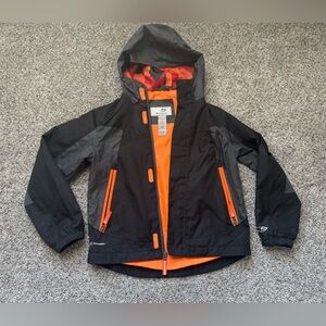 Kids Champion Black and Orange Jacket